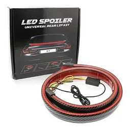 Aleron Lip Spoiler Maletero Universal Con Luz Led