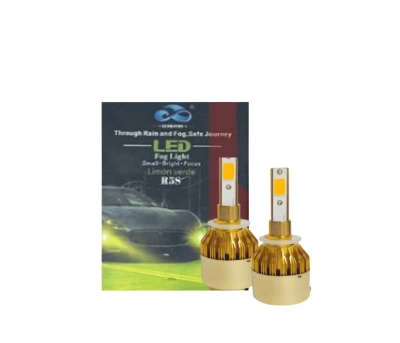 TURBO LED H7 VERDE LIMÓN