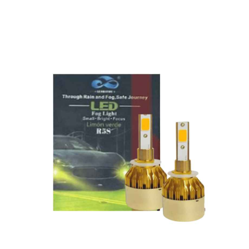 TURBO LED H7 VERDE LIMÓN