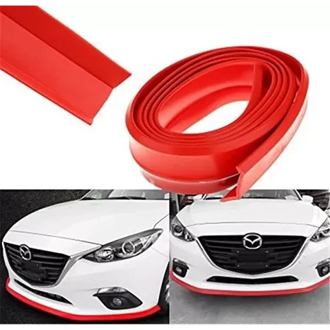 Lip Faldones Auto Samurai Parachoque Delantero /ROJO