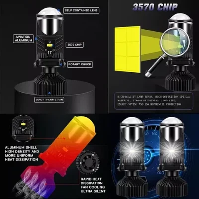 Led Optico H4 Y9 36w - Imagen 4