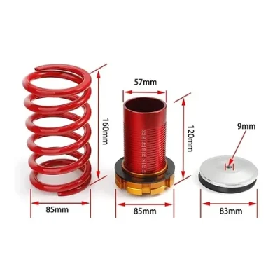 Kit 4 Coilovers Universal Suspension Regulable - Imagen 4