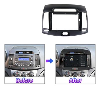 Bisel De Radio Hyundai Elantra 2006 /2011