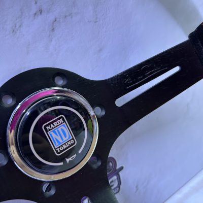 VOLANTE DEPORTIVO NARDI GAMUZA - Imagen 2