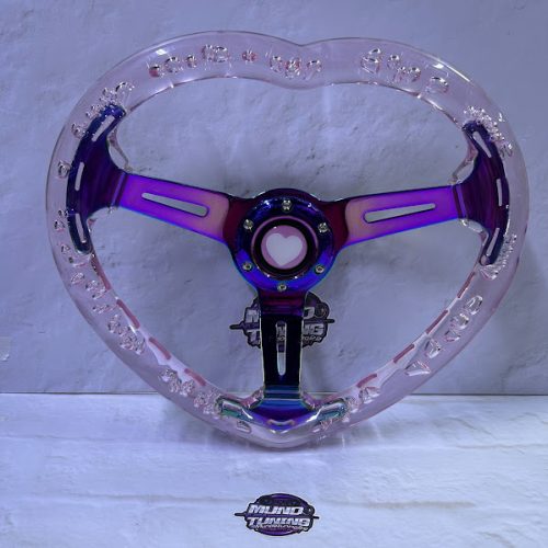 VOLANTE DEPORTIVO CORAZÓN BURBUJA