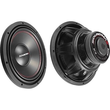 Subwoofer profesional Soundmax de 1500W, 400 Rms  X1