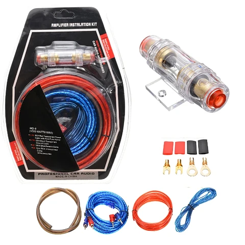 Kit Cable Instalación Amplificador 4ga Subwoofer Audio Car
