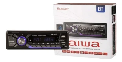 Radio De Auto Aiwa 1 din  Con Control Remoto