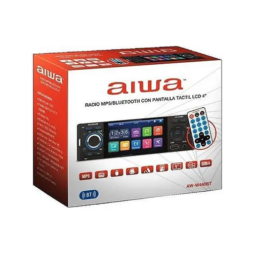 Radio para Auto Aiwa W440 1Din /con pantalla