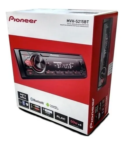 Radio De Auto Pioneer Mvh S215bt Con Usb Y Bluetooth