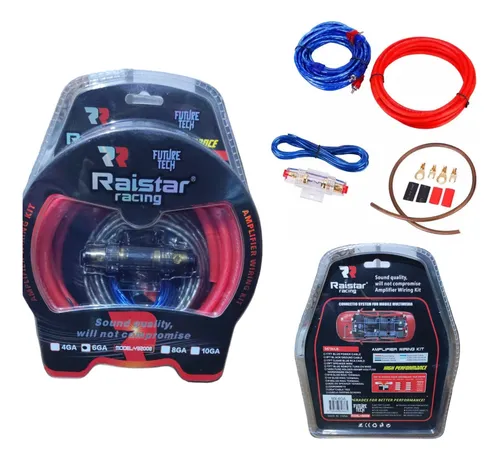Kit Cable Instalación Amplificador 6ga Subwoofer Audio Car