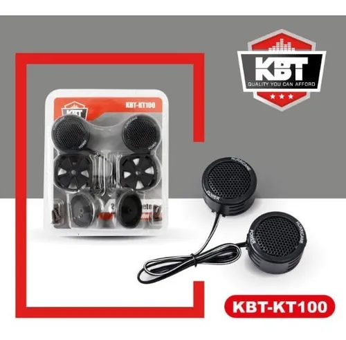 Tweeter Auto Kbt Kt100 200w Negro