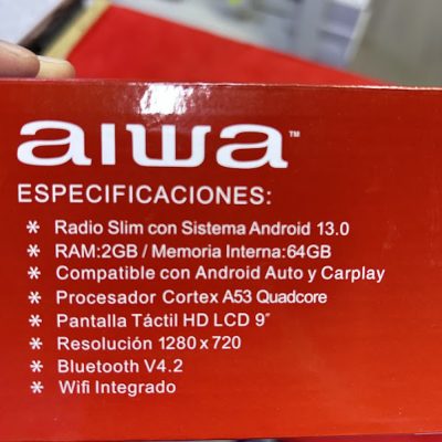 Radio Auto 9'' Aiwa CHIP 4G/5G - Imagen 2