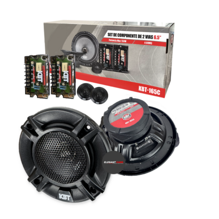 Set Componentes KBT 6-5Pulg 2vias 150w
