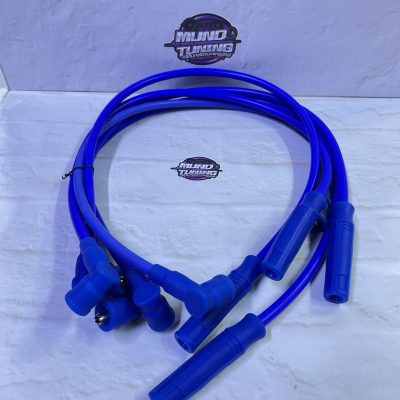 Cables de bujías de alta (azul )
