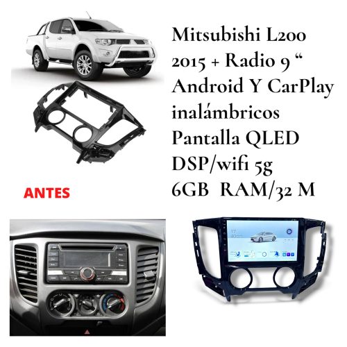 Mitsubishi L200 2015+ QLED. 6 GB RAM