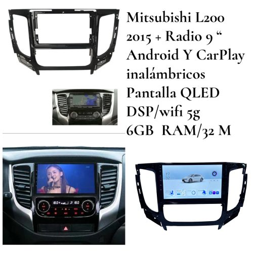 Mitsubishi L200 /automática 2015+/ QLED 6GB RAM