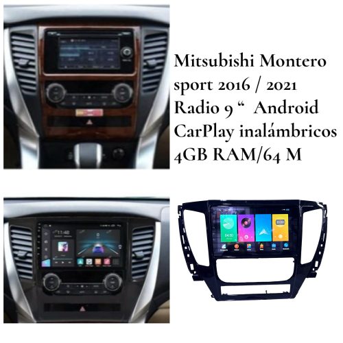 Mitsubishi Montero sport 2016/2020 4GB RAM/64M