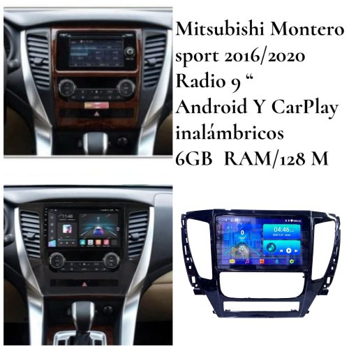 Mitsubishi Montero sport 2016/2020 6GB RAM/128 M