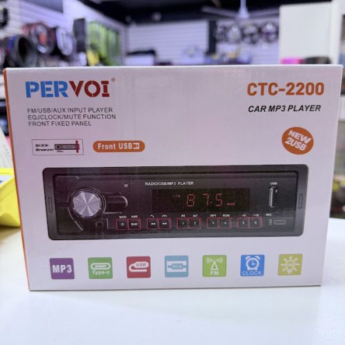 Radio 1 din /PERVOI, modelo CTC-2200. 