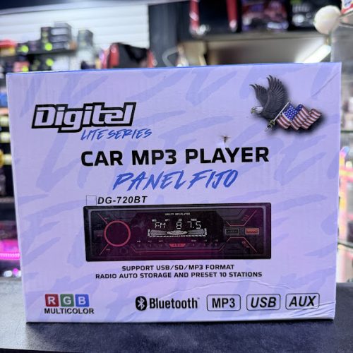 Radio 1 din Digitel, modelo DG-720BT