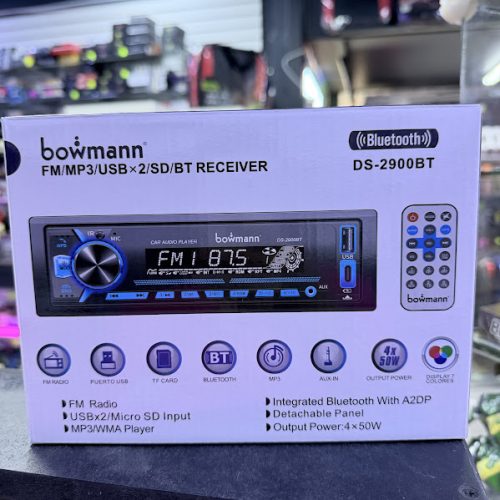 Radio 1 din Bowmann modelo DS-2900BT