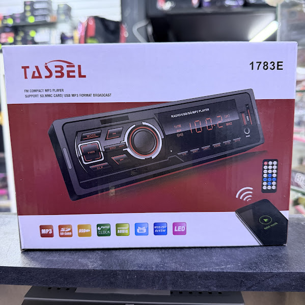RADIO 1 DIN TASBEL /bluetooth